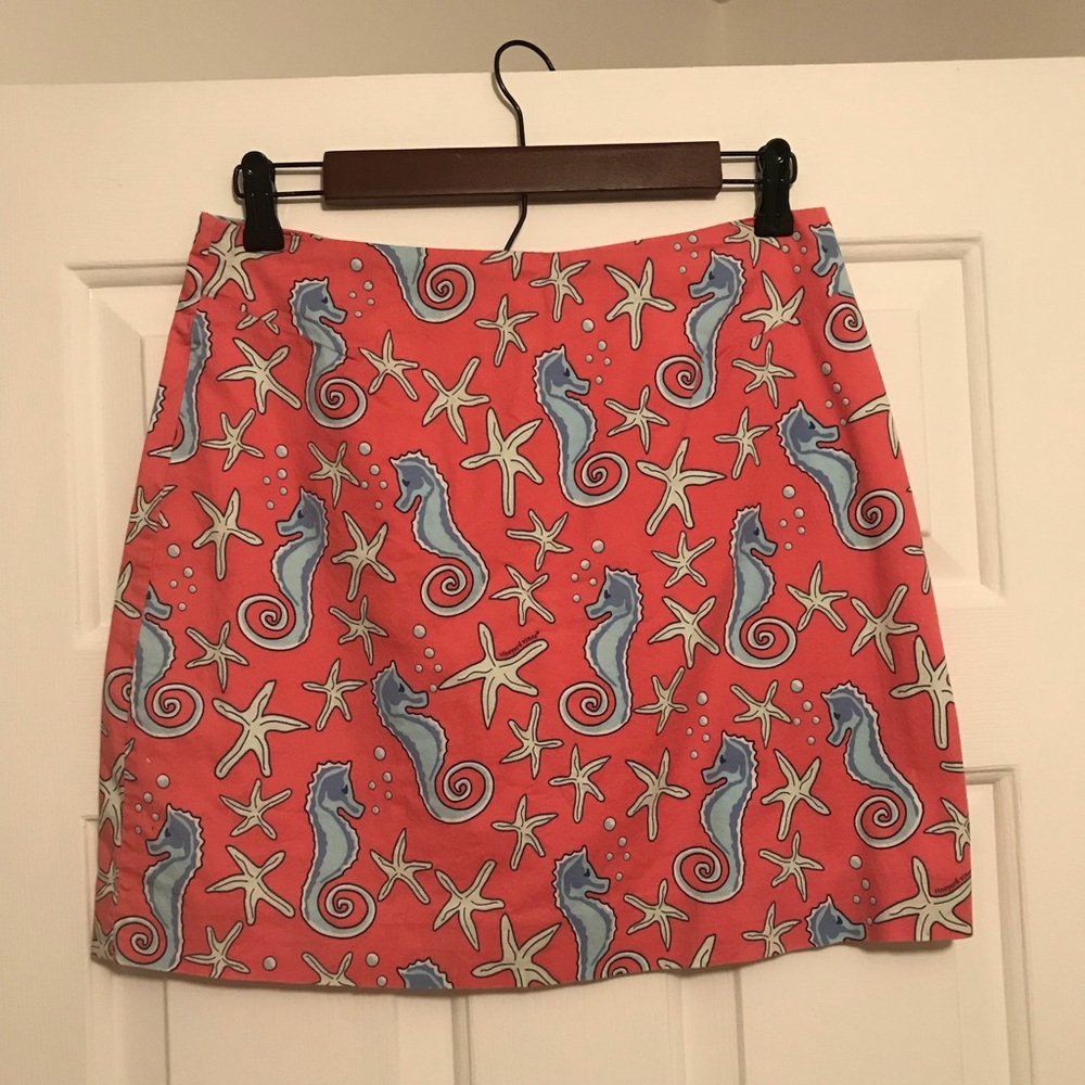 Vineyard Vines nautical starfish / seahorse skirt
